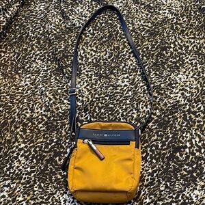 Tommy Hilfiger Phone Sling Crossbody Bag Mustard Color
